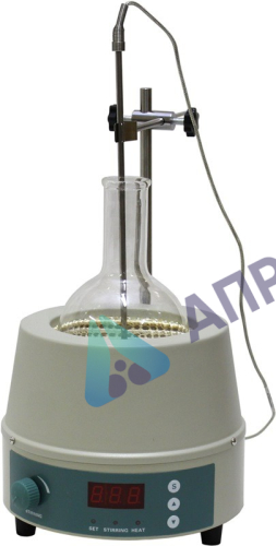 Колбонагреватель Stegler KНМ-500 (500 мл, до +420 °C, с перемешиванием и термодатчиком)
