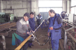 Установка высокоскоростного ПАУЗК бурильных труб