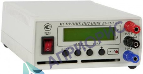 Поверка источника питания постоянного тока Б5-71/1ММ