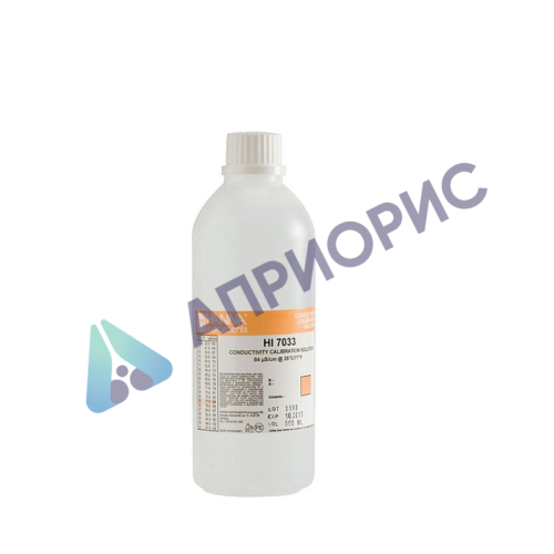 Раствор для калибровки HANNA HI 7034L (80000 мкСм/см, 500 мл)