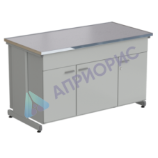 Стол-тумба 3 двери 1500х750х900, МОНОЛИТНЫЙ КЕРАМОГРАНИТ