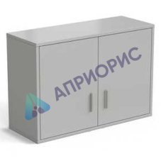 Шкаф настенный с полкой 900х340х620, серый