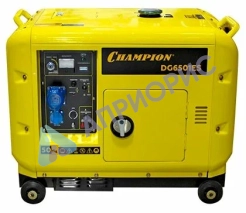Дизельный генератор Champion DG6501ES+ATS