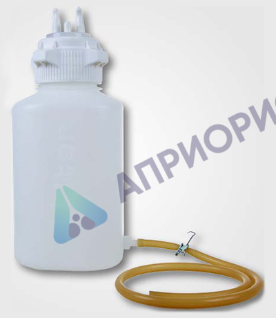 Сливной сосуд из полипропилена со сливом, 4000 мл (197200-48)