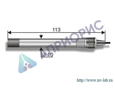 Электрод ионоселективный ЭЛИС-121NO3 (плёночный)