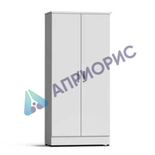 Шкаф для одежды 900х500х2000 мм серый