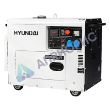 Дизельный генератор Hyundai DHY 8500SE-3