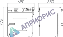 Аттестация сушильного шкафа Binder VDL 53