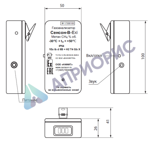 Поверка газоанализатора Сенсон-В