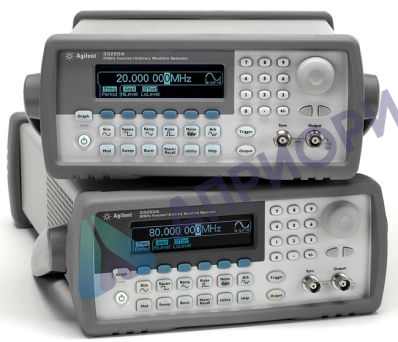 Поверка генератора сигнала произвольной формы 33120A, 33250A